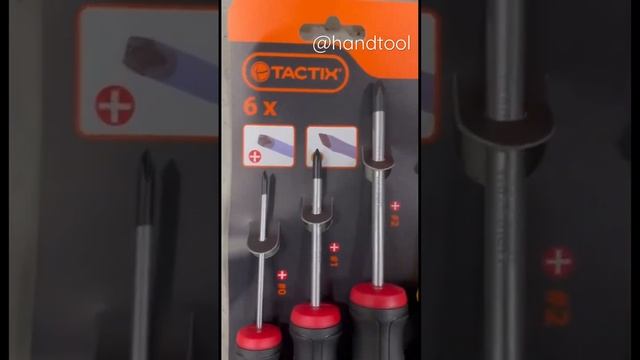 Новинка на ОЗОН / Набор отверток TACTIX / Шлиц-крест 6 шт смотреть онлайн