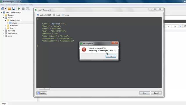 How to use Robo 3T (RoboMongo) for MongoDB смотреть онлайн