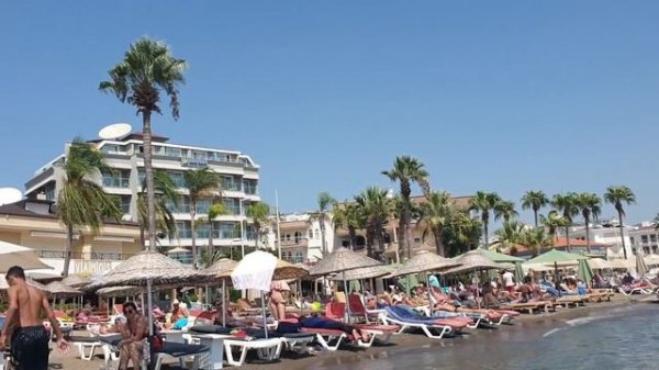 Турция Отель Blue Bay Platinum 5* Номер, Территория, Пляж. Отдых в Мармарисе: Маски на пляже?