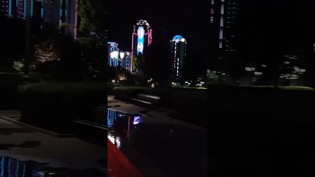 Парк с фонтанами в Мечети,Грозный❤