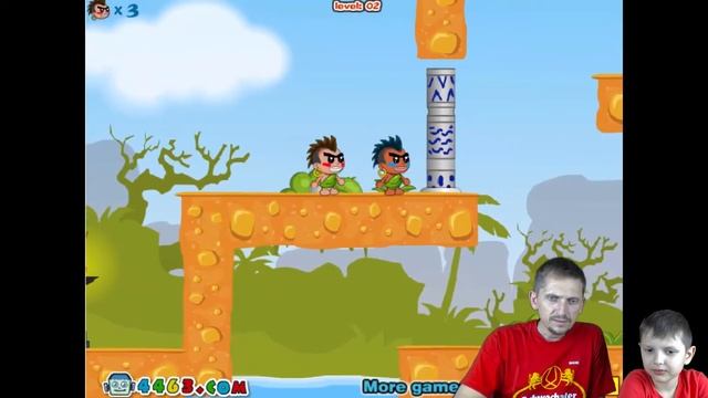 ПУКАЮЩИЕ БРАТЬЯ КОРОЛИ 2 летаем на пердячем пару Fart King Brother мультик игра FPDGTV смотреть онлайн