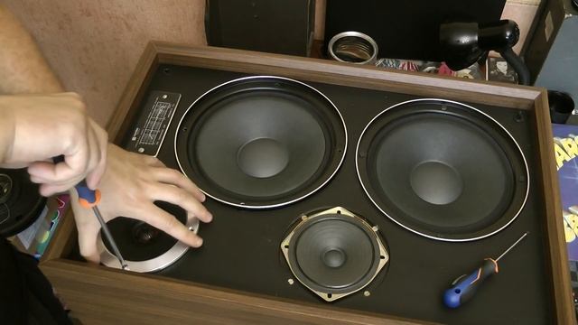 Unitra Tonsil ZG-40 Польские колонки разберём,соберём и послушаем. смотреть онлайн