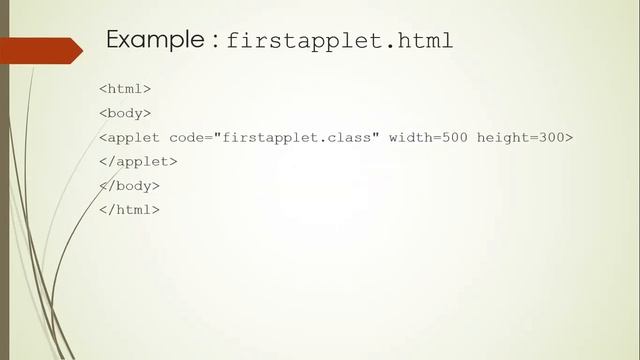 How to run a JAVA Applet Program? смотреть онлайн