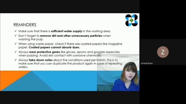 Training-Webinar on Handmade Paper Production Level 1 (Sept 1 recording) смотреть онлайн