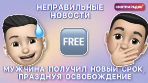 МУЖЧИНА ПОЛУЧИЛ НОВЫЙ СРОК, ПРАЗДНУЯ ОСВОБОЖДЕНИЕ| Неправильные новости | Эфир 04.05.2022