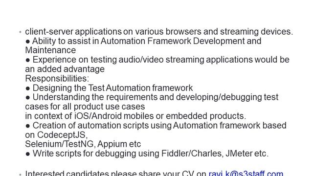 Software Testing Vacancies | Across India | 18 Oct 2022 |@SoftwareTestingVacancies смотреть онлайн