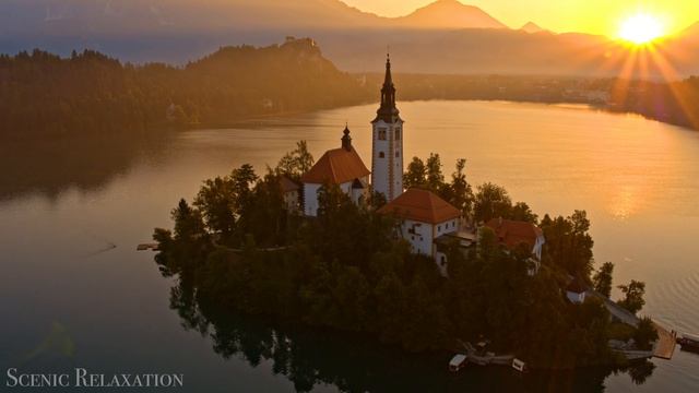 Словения 4K - Живописный Расслабляющий Фильм С Успокаивающей Музыкой. смотреть онлайн