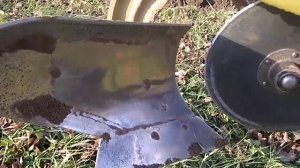 Подрезной диск к плугу тяжолого мотоблока.  Диск сошника СЗ-3.6