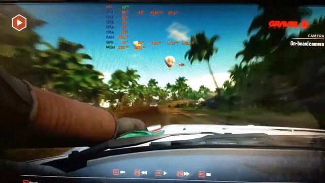 Intel Core i5 6400 3.1GHz, Gigabyte Radeon RX 570 4GB AORUS - Gravel @ Ultra, 1080p смотреть онлайн