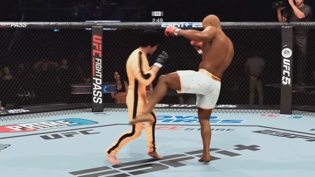 UFC5 Bruce Lee Vs Shannon Briggs EA Sports UFC 5 PS5