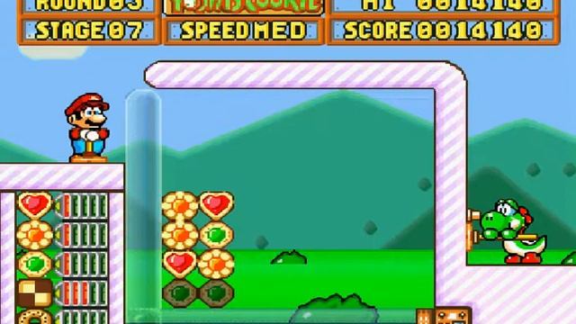 Yoshi's Cookie (SNES) Round 1-4 Clear смотреть онлайн