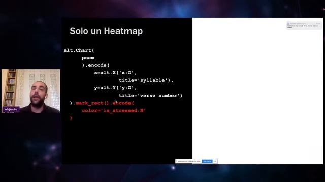 Introducción a la visualización de textos en Python con Vega-lite y Altair - Alejandro Benito Santo смотреть онлайн