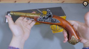 Макет кремниевого пистолета Denix D7/1296L видео обзор 4k