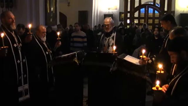 01 03 2023 18:00 - Великое повечерие, Великий канон преподобного Андрея Критского - 3 часть смотреть онлайн