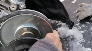 Снегокат Игорыч-2. Настройка вариатора Форвард 1.