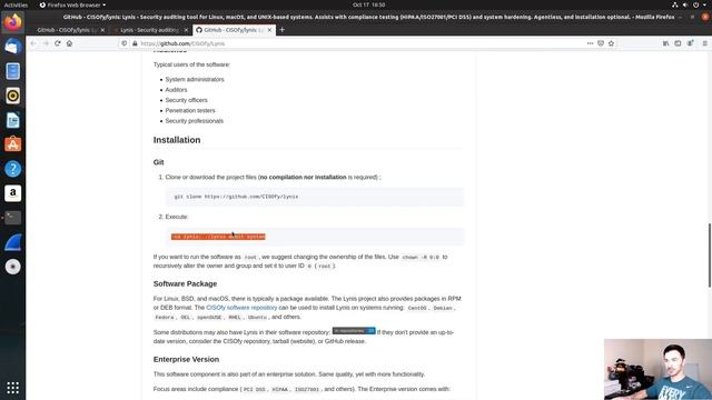How to install and run the Lynis - Security auditing tool for Linux (Tutorial 2020 InfoSec Pat) смотреть онлайн