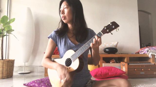 Jaya Shiva Shankara 🔥 Kirtan songs on ukulele смотреть онлайн