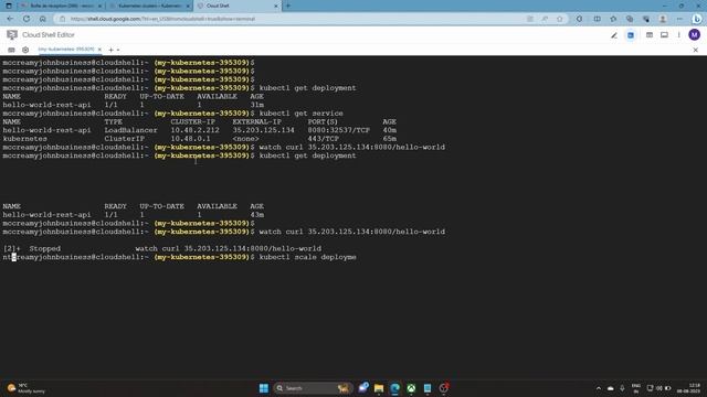 How to Scale a Deployment in Kubernetes | GCP Tutorial смотреть онлайн