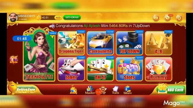 #gaming Teen Patti Live All Problem Solve Soon.. | Teen Patti Live Withdrawal Problem Solve Today ? смотреть онлайн