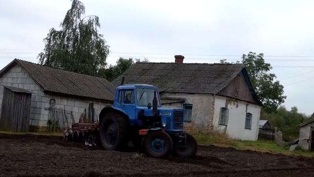 дискование огорода часть 1 смотреть онлайн