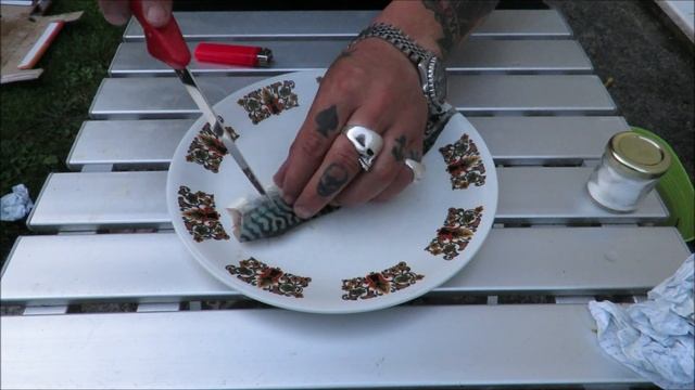 Blow Torch Mackerel. How To Prepare And Cook Fresh Mackerel #SRP #Mackerel смотреть онлайн