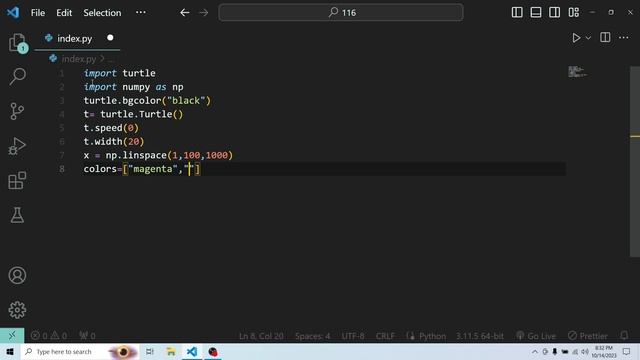 Python Graphics Animation. | Amin Coding. смотреть онлайн