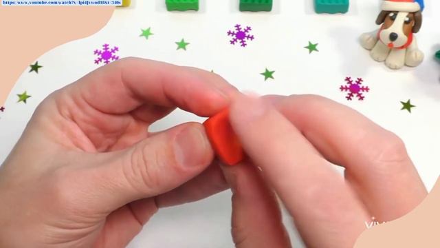 Заняття з ліплення для дітей середньої групи тема "Новорічний подарунок",вихователь Наталя Капацина смотреть онлайн