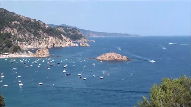 Tossa de Mar ; Vue Magnifique Sur La Mer ; hOLIDAYS .. Costa Brava ; Vacances ; Catalogne ; Espagne смотреть онлайн