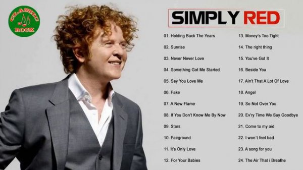 Simply Red Greatest Hits Playlist - Best Songs Of Simply Red - Simply Red Best Songs