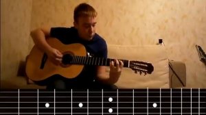 Разбор песни Pink Floyd-Money на гитаре.