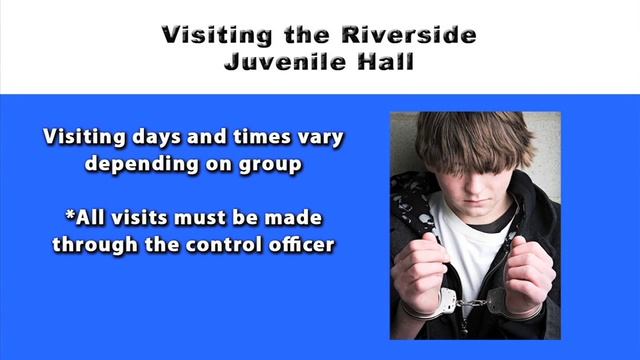 Info for "Riverside Juvenile Hall" смотреть онлайн
