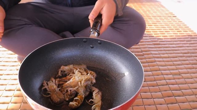 [도깨비] 최후의 매운가재 먹방 Eating spicy lobster смотреть онлайн