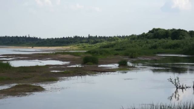 Прекрасный вид на излучину реки Пинега.m2ts смотреть онлайн