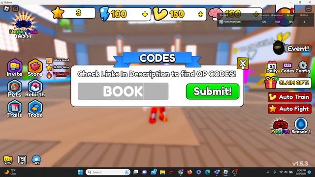 ALL WORKING *NEW* CODES FOR KUNG FU SIMULATOR *SECRET PET!* Roblox Kung Fu Simulator Codes смотреть онлайн