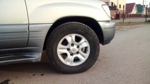 Работа гидроподвески (системы AHC), Lexus LX470.