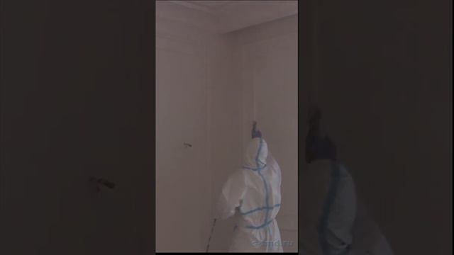 Покраска стен в квартире водоэмульсионной краской безвоздушным способом смотреть онлайн