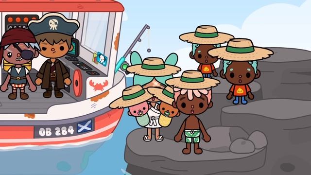 РИТУ ПОХИТИЛИ ПИРАТЫ! ?☠️?⚓ Toca Boca Life World смотреть онлайн