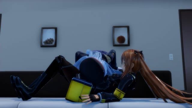 【MMD vore short】G11's afternoon nap смотреть онлайн