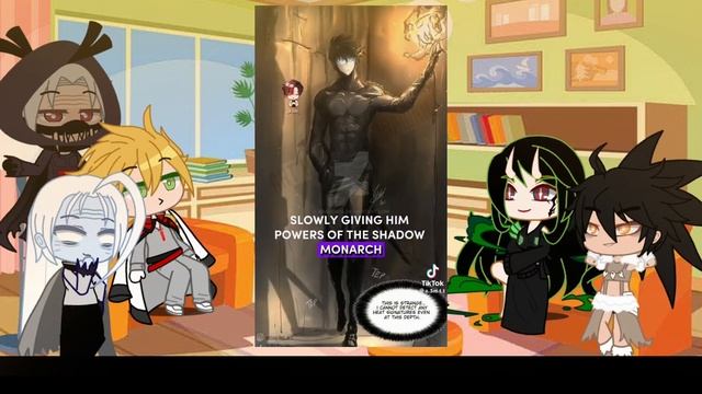 Monarchs React To Sung Jin Woo ? | Manhwa React | Solo Leveling смотреть онлайн