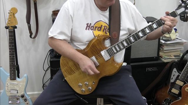 Gibson SG Standard HP-II 2018 in Mojave Fade review and controls. смотреть онлайн