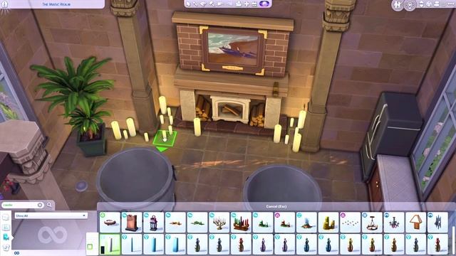 Huge Magic School for Spellcasters | The Sims 4 Speed Build смотреть онлайн