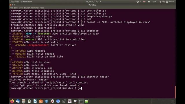 Git Tutorial SK 08 | Rebase - zladenie bočnej vetvy s master vetvou смотреть онлайн