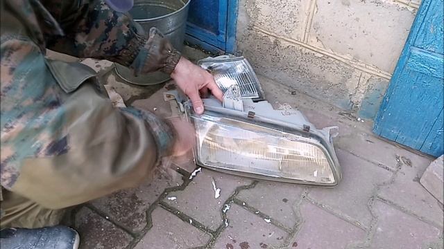 Делаю переднюю фару Хендай Старекс 1999 года. смотреть онлайн