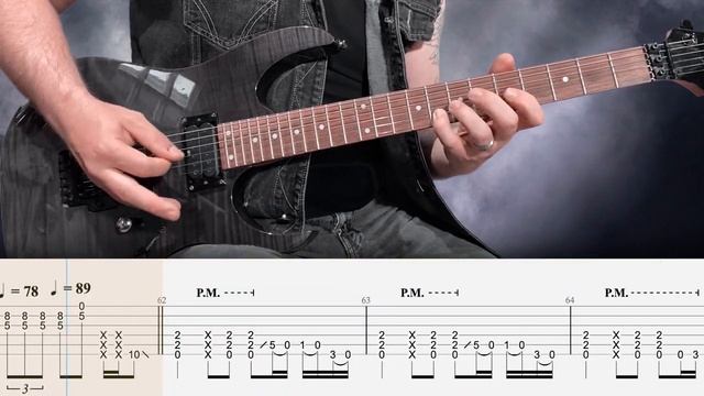 Sad But True - Metallica (Табулатура) Guitar Tutorial TABS смотреть онлайн