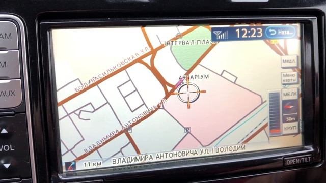 Навигация Nissan Leaf