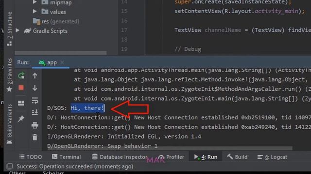 Android Studio Tutorial How to Debug using Log | Basic Debugging Technique in Android Studio 4.1.2 смотреть онлайн