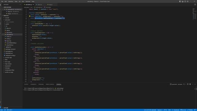 Build Your Own Calculator App with React's useState Hook смотреть онлайн