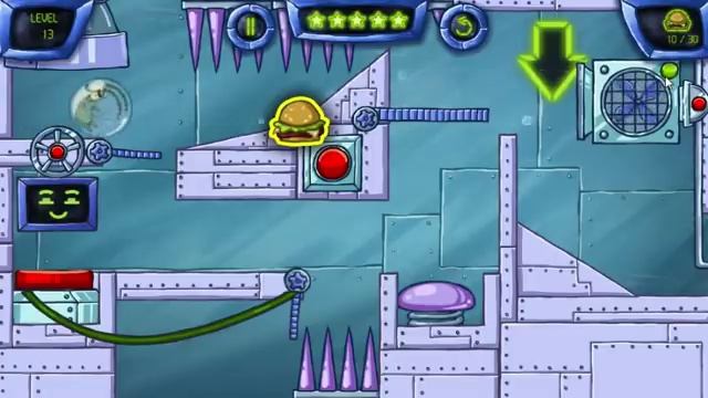 SpongeBob SquarePants: Plankton's Patty Plunder - Spongebob Games