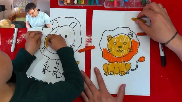 Нарисовали ЛЬВА с Павликом смотреть онлайн