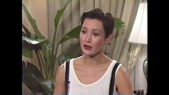 Joan Chen interview for Heaven & Earth (1993) смотреть онлайн